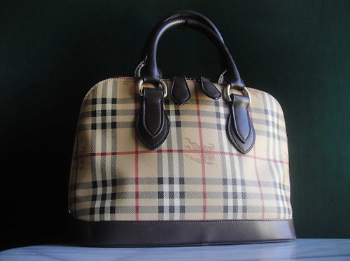 Burberry, Bags, Burberry Vintage Classic Alma Bag