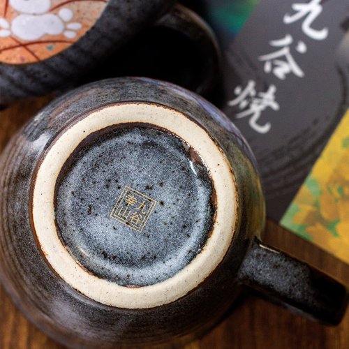 コーヒーカップ　九谷木米　アンティーク 九谷焼 色絵マグカップ 木米風 – 漆陶舗あらき 輪島塗 九谷焼