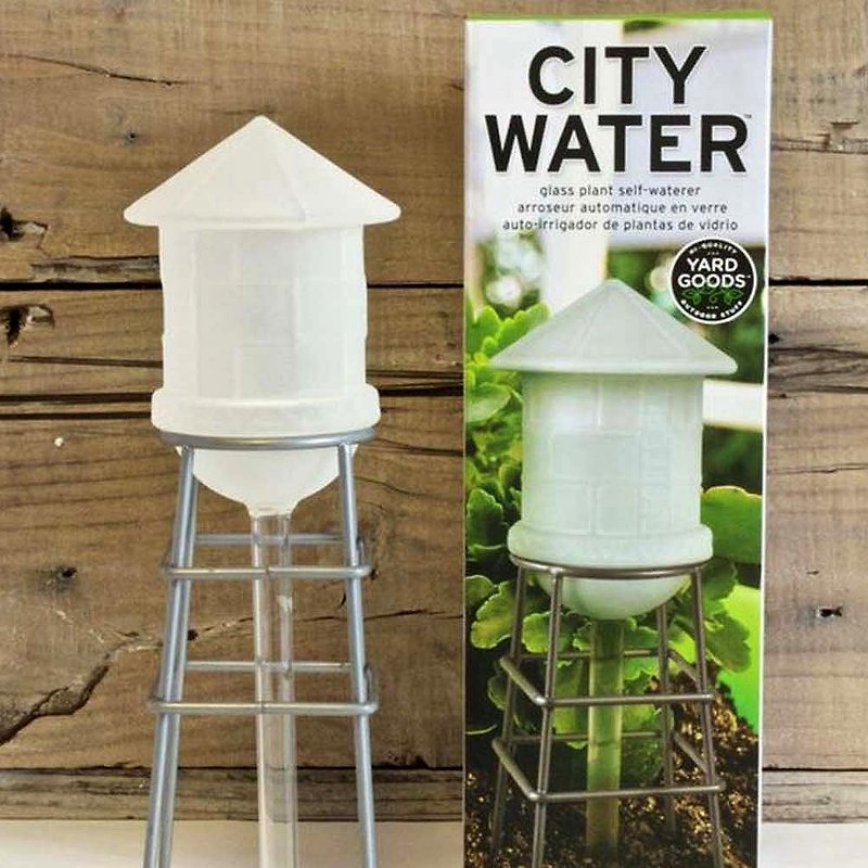 CITY WATER SELF-WATERER - Plants - Glass Transparent