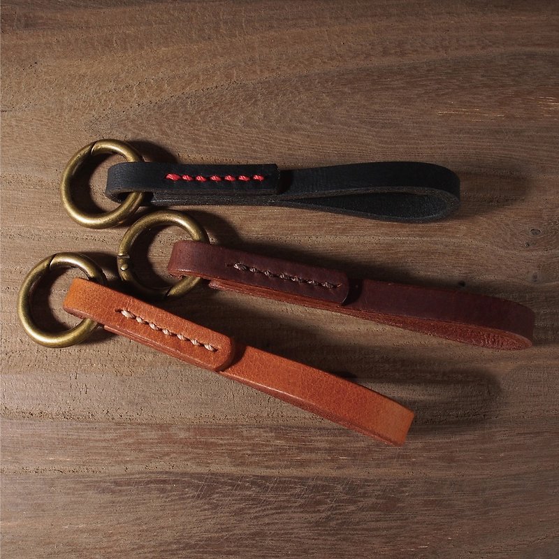Classic handmade key ring - Keychains - Genuine Leather Multicolor