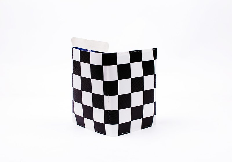 Chess。幾何護照套 - 護照套 - 防水材質 黑色