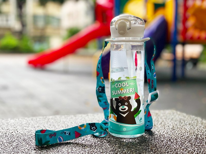 年度新品-熊讚酷涼水壺 - 保溫瓶/保溫杯 - 塑膠 透明