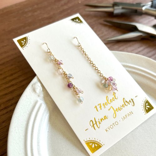 17select -Hina Jewelry- 【教學影片】日本講師14KGF天然石珠寶課程 基礎課３ / 含材料