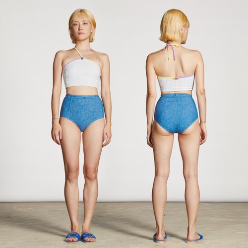 Aprilpoolday Swimwear / MAGGIE HALTER TOP SET APRILPOOLDAY