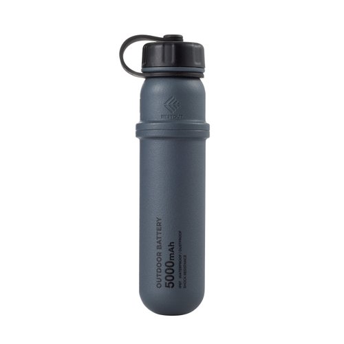 ELECOM ELECOM NESTOUT 戶外型行動電源5000 灰