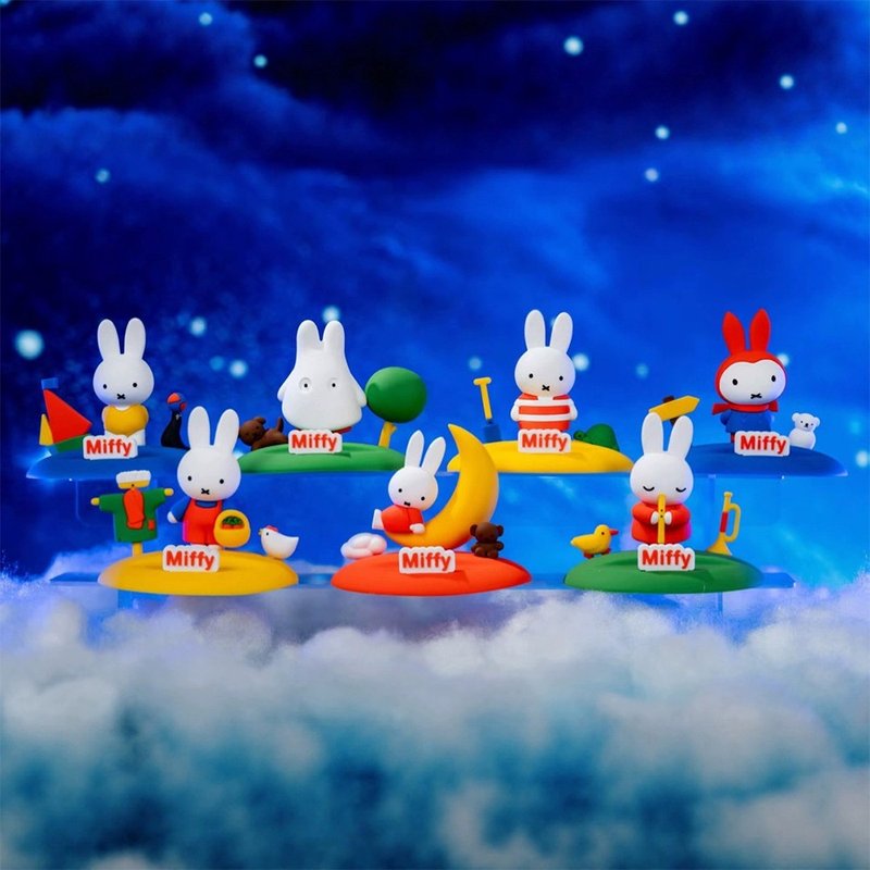 【iam 我適文創】MIFFY 米飛 手機支架 米飛公仔 盲盒 - 公仔/玩偶 - 塑膠 