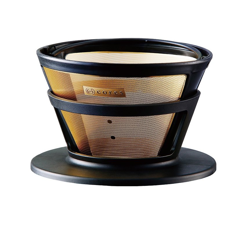 Cores 黃金手沖濾杯 | 大 | 2~6杯 - 咖啡壺/咖啡周邊 - 不鏽鋼 黑色