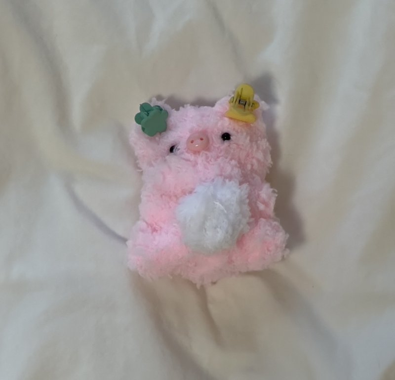 pig keyring - Keychains - Other Materials 