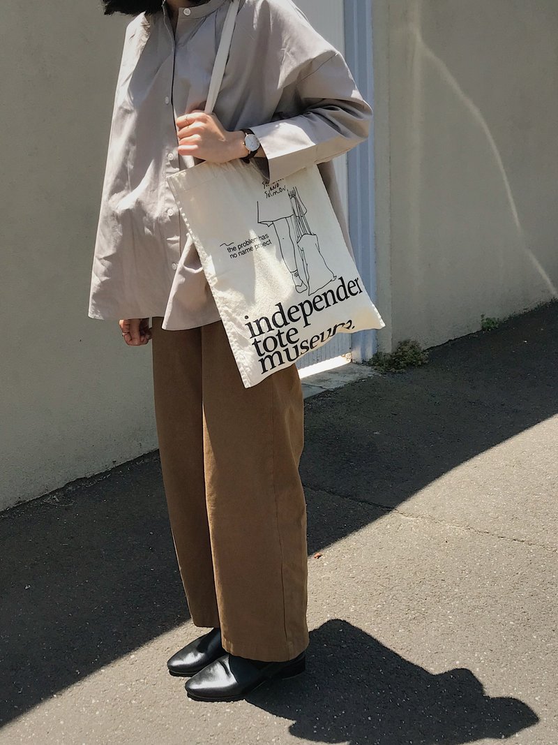 classic tote bags: independent tote museum - 手提包/手提袋 - 棉．麻 