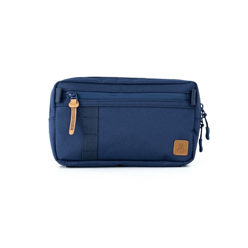 MORAL | Napier - 三用肩袋胸掛袋手袋 - 寶藍 - 背囊/背包 - 環保材質 藍色