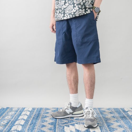 Lab Store SHORTS 夏季日系搭配戶外風格 尼龍索帶寬松休閒多袋短褲 Cityboy