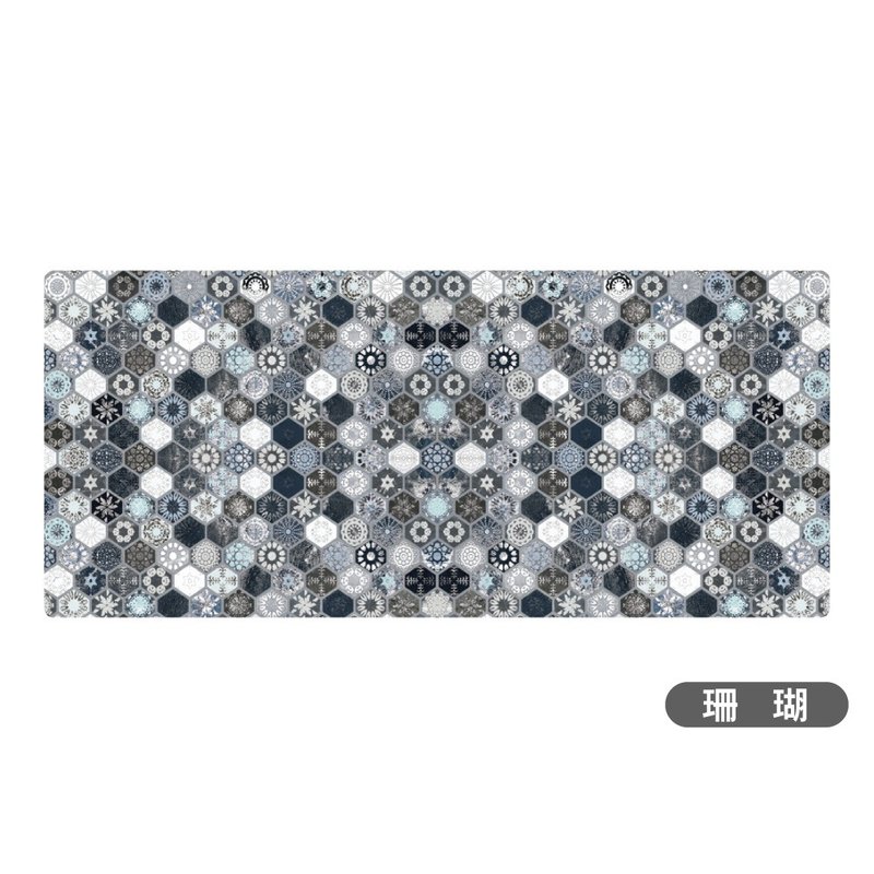 Gaming 超大鼠墊/辦公室桌墊 (90x40cm) - 珊瑚 - 滑鼠墊 - 其他材質 