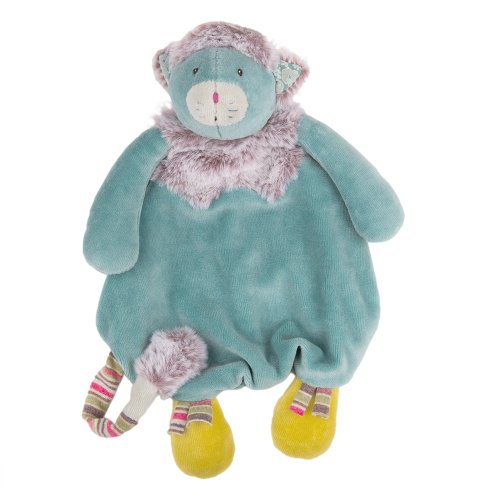 Moulin Roty 法國 Moulin Roty 帕奇藍貓安撫娃娃 28cm
