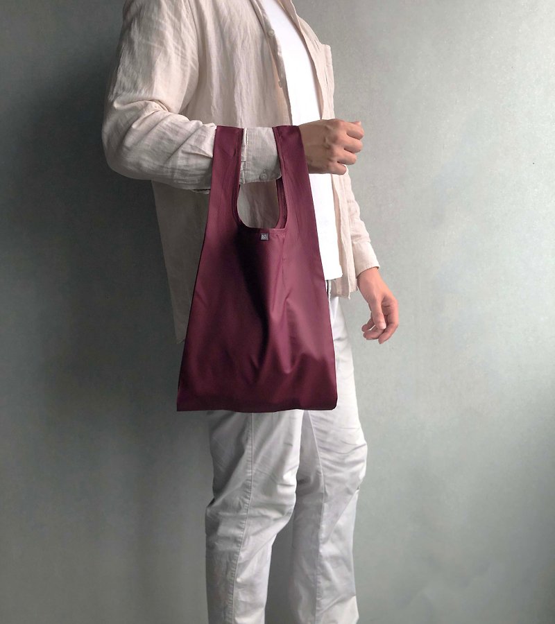 U3 reusable bag / Burgundy - Handbags & Totes - Polyester Red