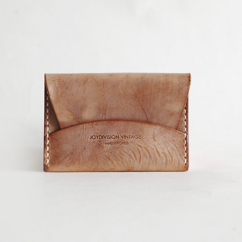 JOYDIVISION Waterproof Wax Felt Leather Wallet Women Short Profile Card Coin Wallet Women's Card Pack - Wallets - Genuine Leather 