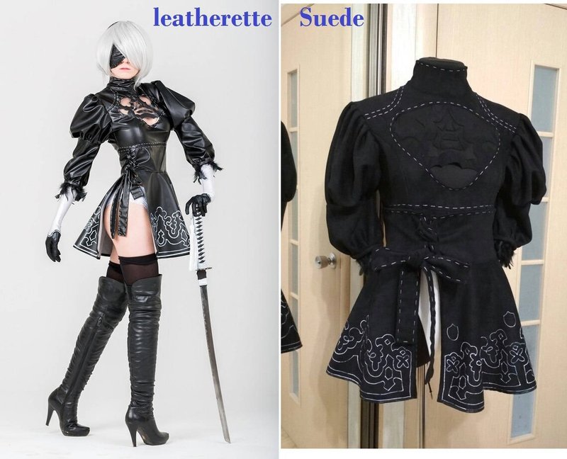 NieR: Automata - 2B - YoRHa 2 Type B inspired cosplay costume - อื่นๆ - วัสดุอื่นๆ 