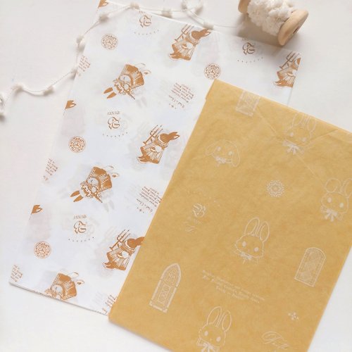 KumaYankee 文藝復興兔兔包裝紙