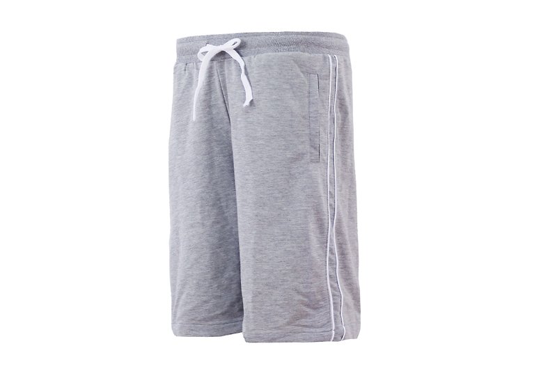tools high-density terry shorts men and women can wear sports pants comfortable leisure sports 170902-28 - Men's Sportswear Bottoms - Cotton & Hemp Gray