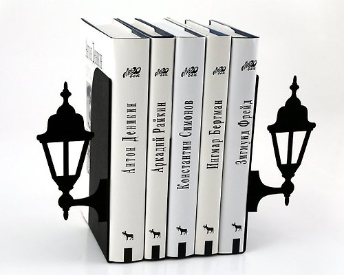 Design Atelier Article Metal Bookends Old Lamp Posts // modern home decor // FREE SHIPPING //
