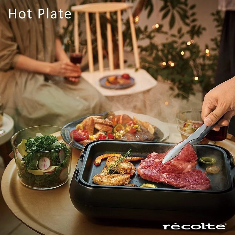 recolte Japan Rickett Hot Plate Electric Grill RHP-1 - เครื่องใช้ไฟฟ้าในครัว - วัสดุอื่นๆ 