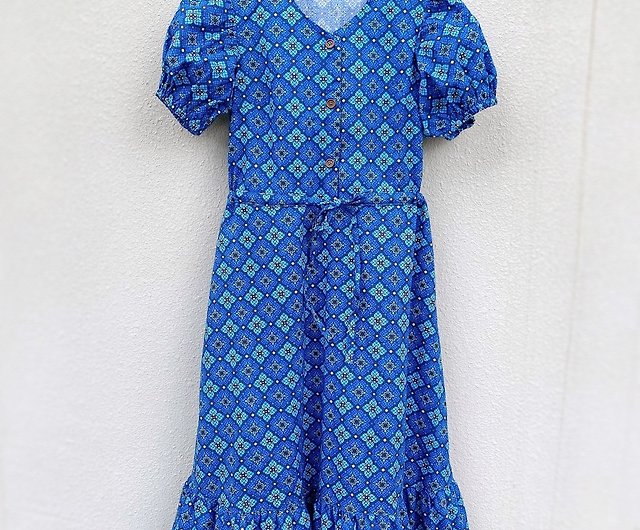 By The Boardwalk Maxi Dress, Blue Ocean Tie Dye – Chic Soul