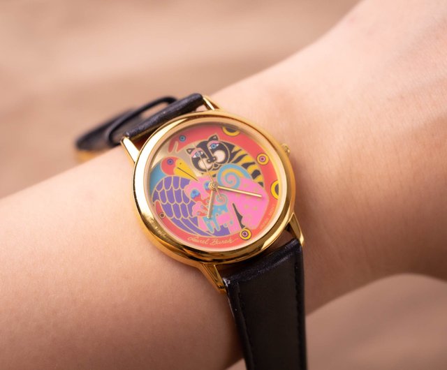 Vintage alice in wonderland wrist outlet watch