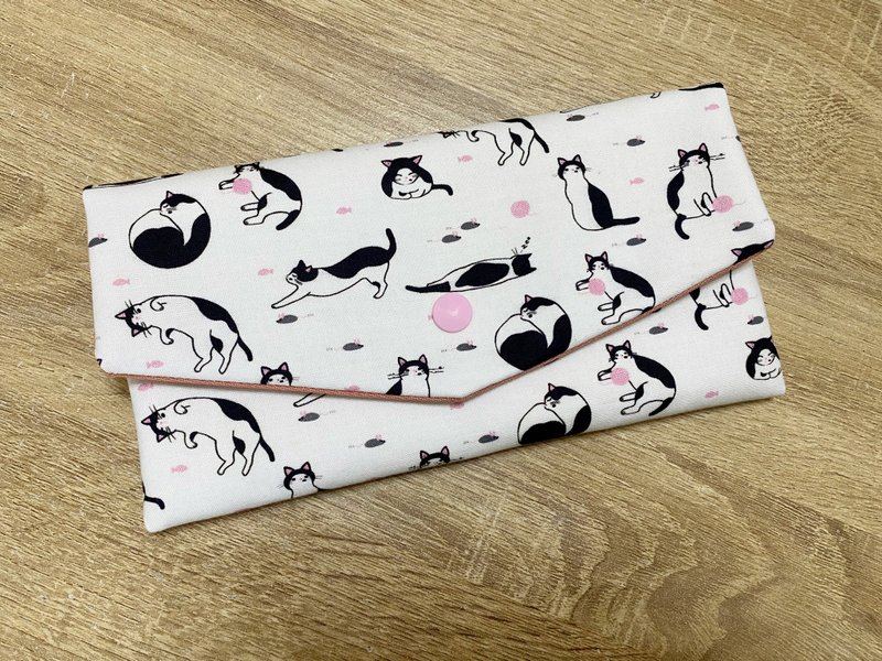 喵喵好朋友 紅包袋  口罩收納袋  存摺包   多功能小包 可愛獨家 - 紅包袋/春聯 - 棉．麻 