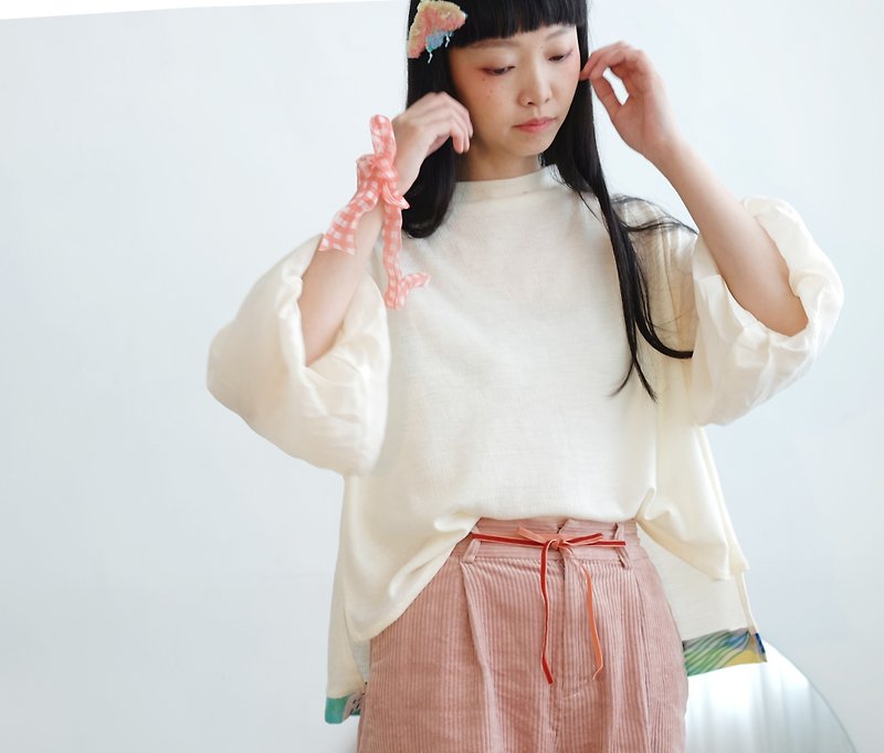 Soufflé / Peng Peng - เสื้อผู้หญิง - วัสดุอื่นๆ ขาว