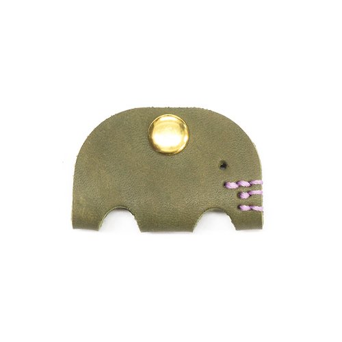 牳瑪皮革工作室 DIY 集線器-大象造型 / M6-021 / 材料包