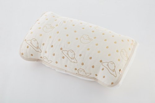 SE Select Shop 【日本製三河木綿】六重紗枕套-就是懶懶蛋黃哥
