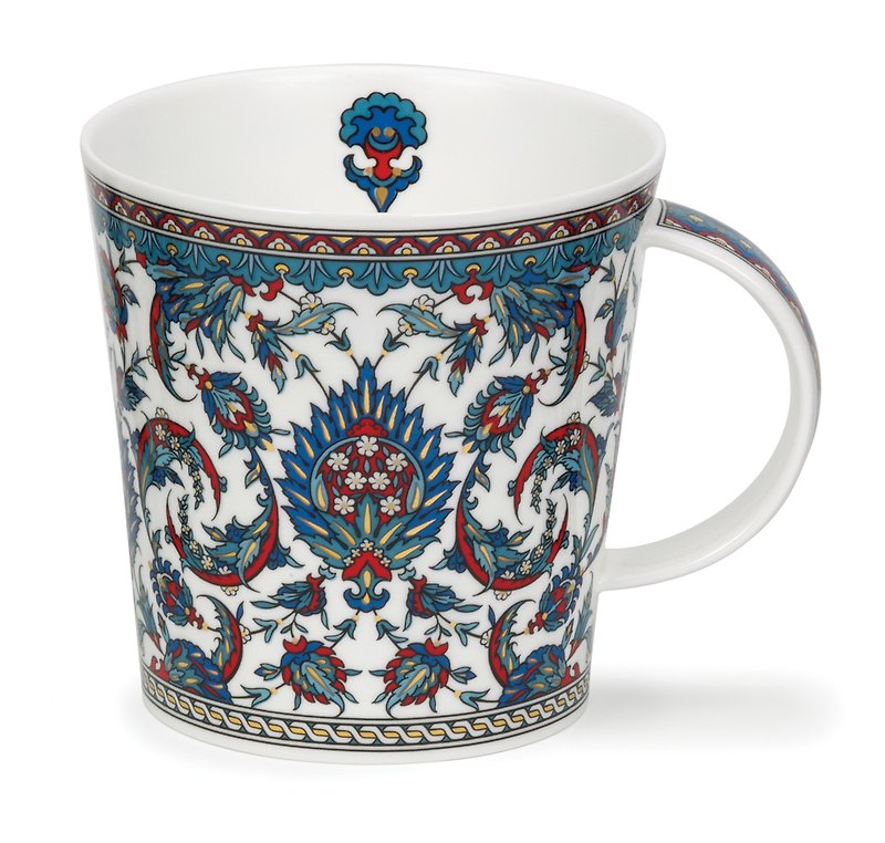【100% Made in England】Exotic Bone China Mug-Turkish Blue - แก้วมัค/แก้วกาแฟ - เครื่องลายคราม หลากหลายสี