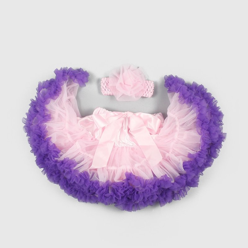 Good day blossoming baby girl chiffon tutu skirt-Gretel - Skirts - Nylon Purple