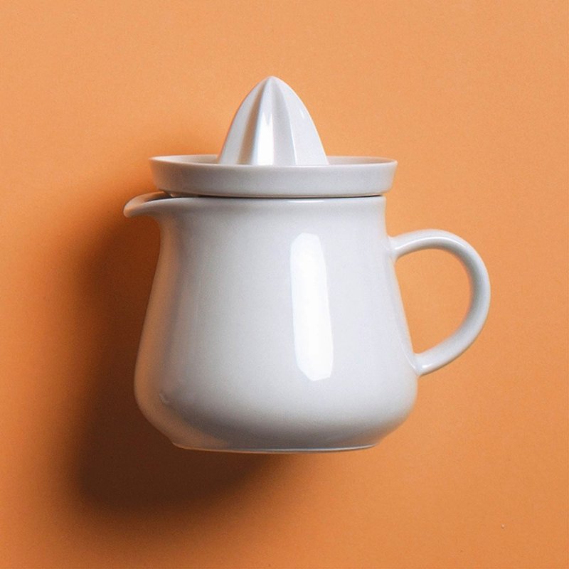 Five Senses small jug 0,50 l + lemon squeezer white Magic Grip - เครื่องทำกาแฟ - เครื่องลายคราม 