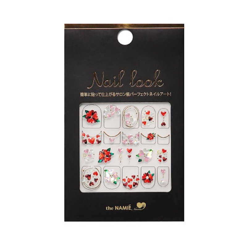 【 DIY 美甲】Nail Look 美甲裝飾藝術貼紙 糖心花朵 - 指甲油/指甲貼 - 紙 金色