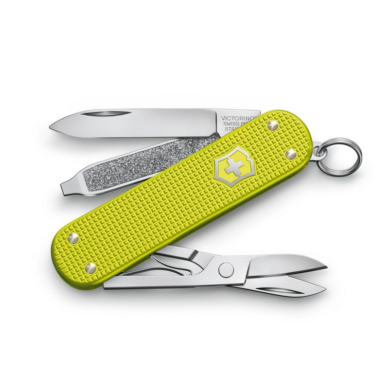 VICTORINOX 瑞士維氏 鋁合金 5用 58mm 限量版電光黃 0.6221.L23 - 露營用品 - 鋁合金 黃色