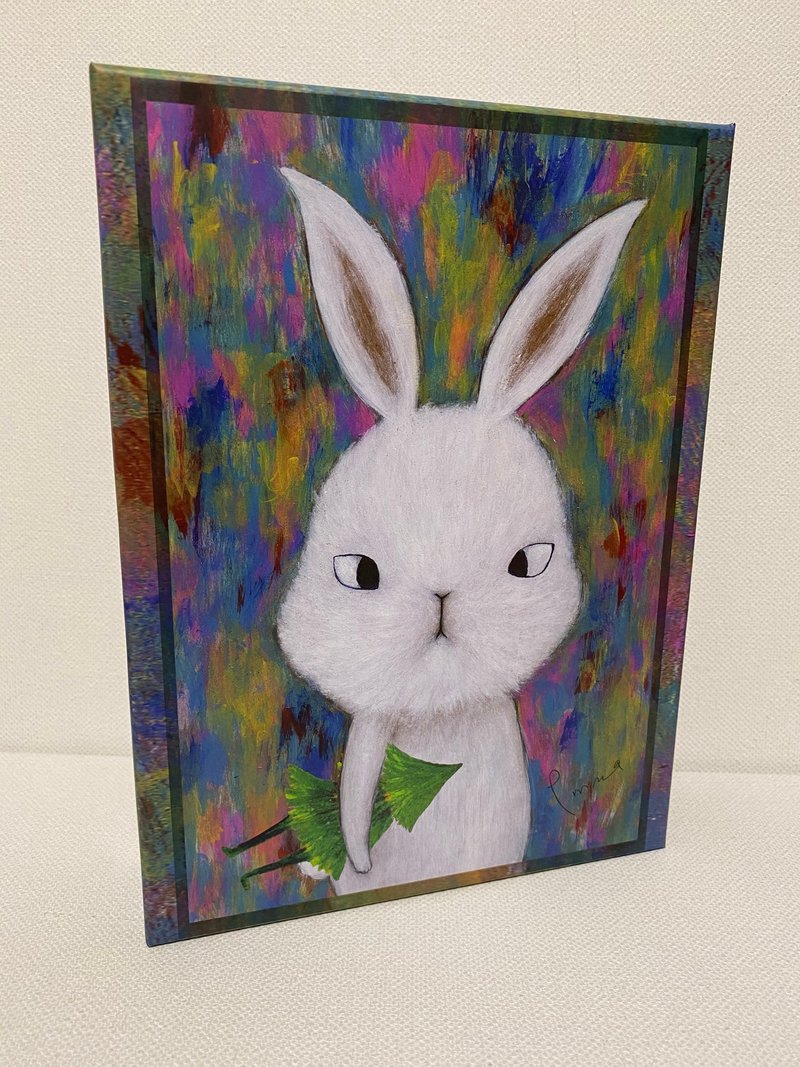 emmaAparty illustration puzzle cross-eyed bunny 520 pieces - เกมปริศนา - กระดาษ สีน้ำเงิน