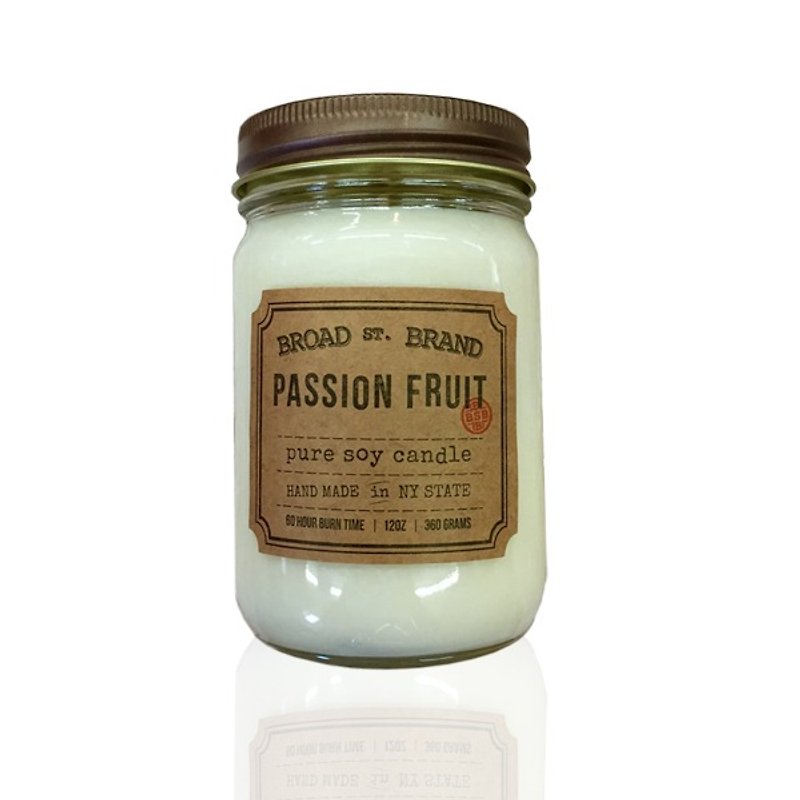 [KOBO] American Soybean Oil Candle-Passion Fruit (360g / burnable 60hr) - Candles & Candle Holders - Other Materials 