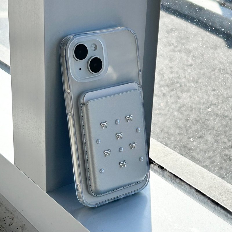 Silver Wire magsafe card wallet - 手機殼/手機套 - 其他材質 