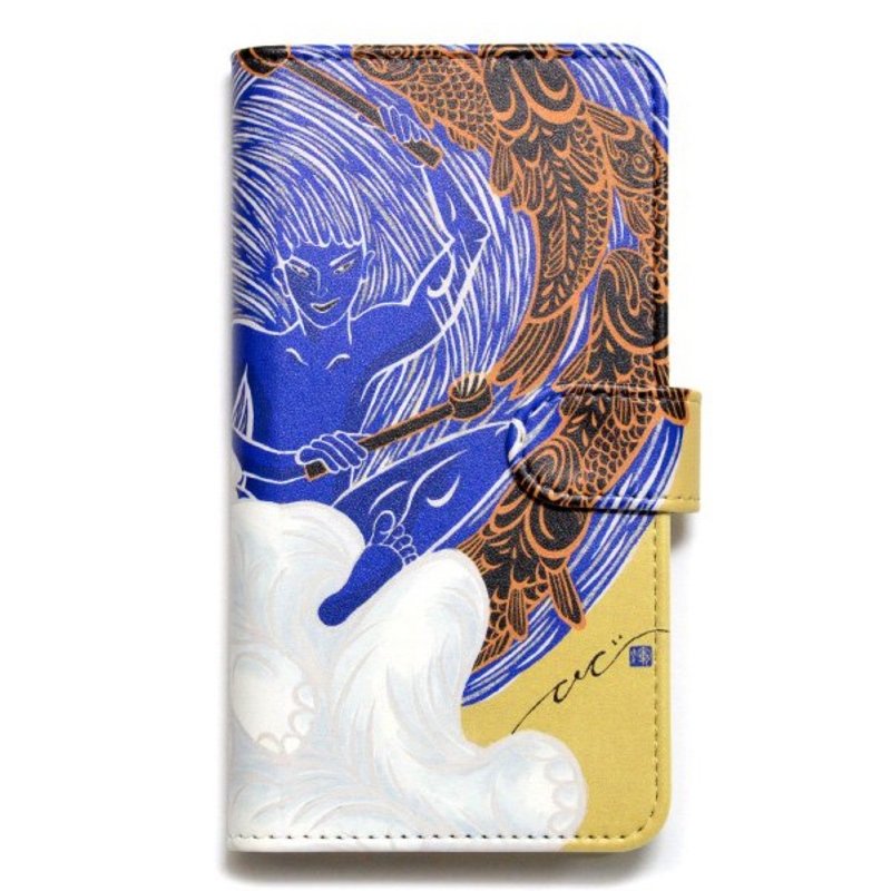 [Order product] iPhone notebook type case God of water Shop KiYan