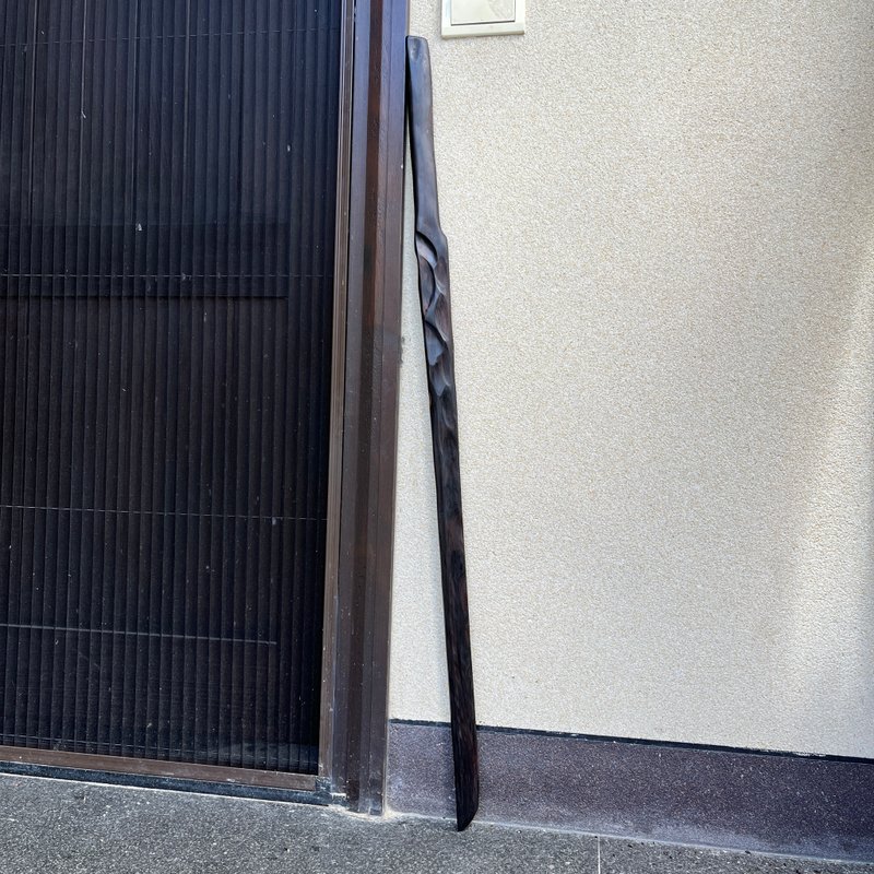 我販劍　黑妖刀　骸龍　手工藝術木劍木刀　武士刀日本刀　魔劍 - 擺飾/家飾品 - 木頭 黑色