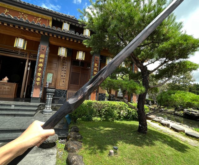 刀剣ブラック鬼刀 龍 手作り 美術品 木刀 木刀 武士刀 日本刀 魔刀 を販売しています - ショップ sinfu 置物 - Pinkoi