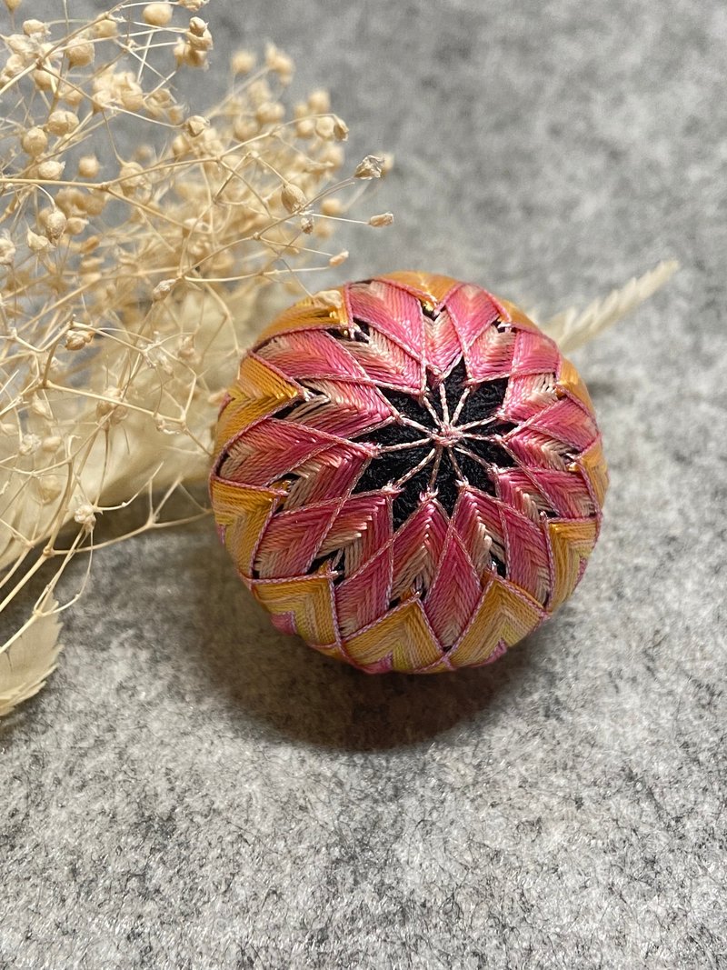 Temari - Charms - Thread Orange