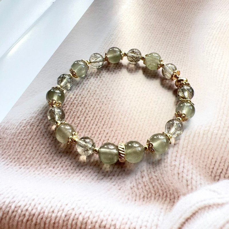 Green Tourmaline Crystal Bracelet - Bracelets - Crystal 