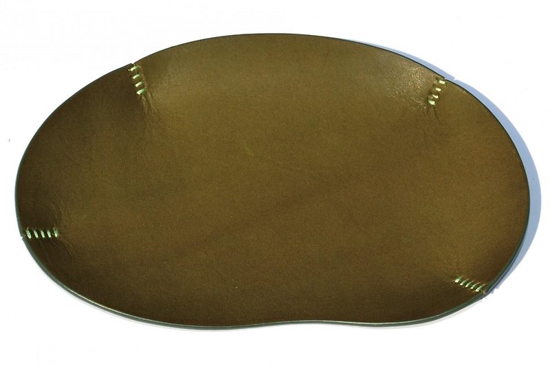 Leather tray Thin type · Green - อื่นๆ - วัสดุอื่นๆ สีเขียว