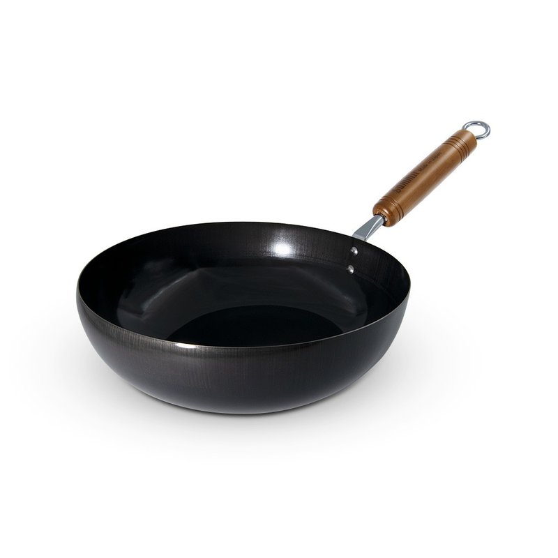 Japan's Summit-Yansanjo-made iron flow iron frying pan series throwing pot is not easy to drop things 26cm - เครื่องครัว - โลหะ 