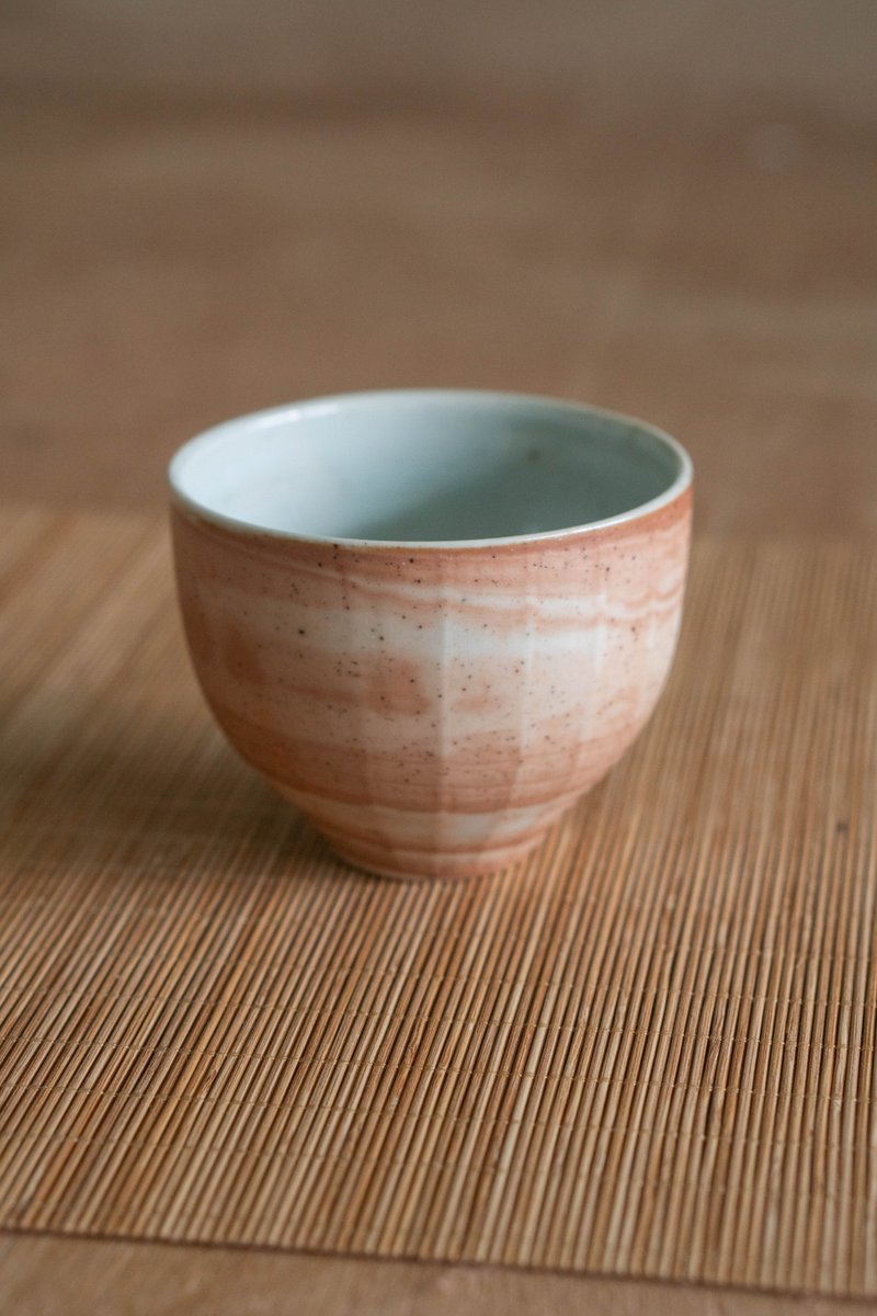 削面岩石紋拿鐵拉花杯 | 抹茶杯 - 咖啡杯/馬克杯 - 瓷 