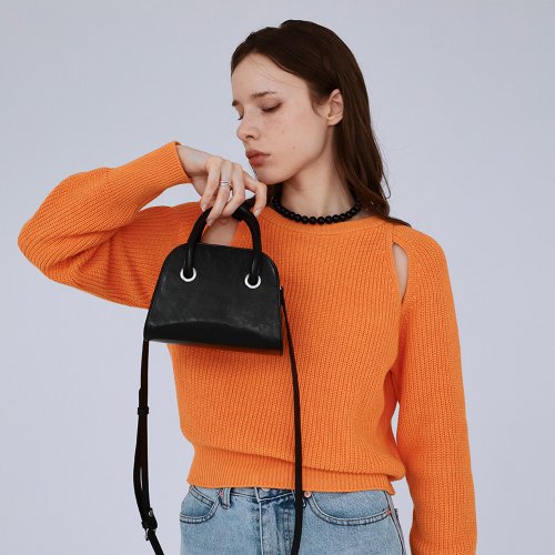 韓国ブランド [MUR] FLING BAG MICRO ミニバッグ MUR Korean MUR FLING MICRO Vegan Leather MINI bag (CRINKLE