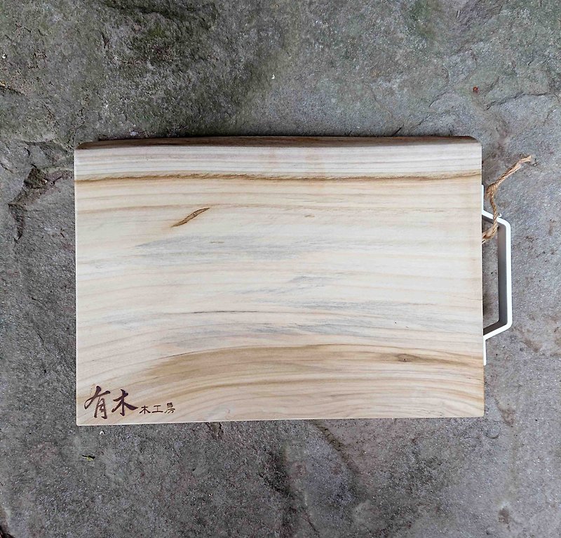 Taiwan black heart stone cutting board - ถาดเสิร์ฟ - ไม้ หลากหลายสี