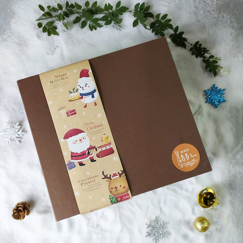 [Christmas Gift Box] Bibitu Handmade Cookies Gift Box - Elegant and Fresh - Handmade Cookies - Fresh Ingredients 