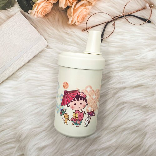 我適文創 【Pinkoi x 櫻桃小丸子】不鏽鋼大象杯 500ml